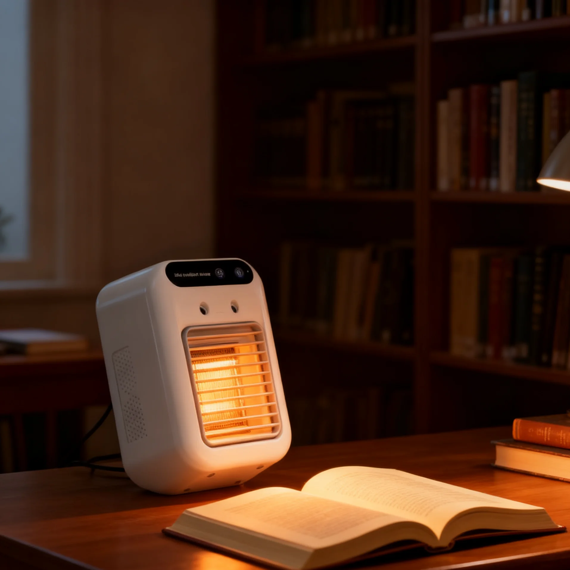 Ventilador de ar quente com economia de energia e umidificação 2025