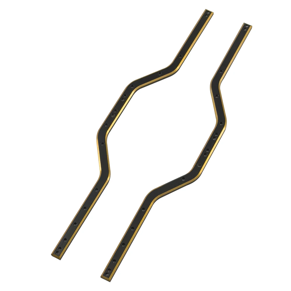 

Алюминиевая металлическая рама шасси с ЧПУ, боковая балка для 1/24 осевого SCX24 AXI00001 C10 AXI00002 Ford Bronco Rc, детали для обновления автомобиля