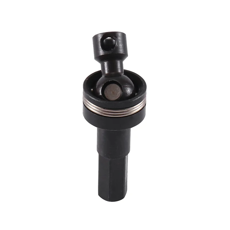 AS96-6Pcs 금속 프론트 액슬 유니버셜 CVD 드라이브 샤프트 5mm 육각 WPL C14 C24 B14 B24 B36 MN D90 MN99S RC 자동차 업그레이드 부품