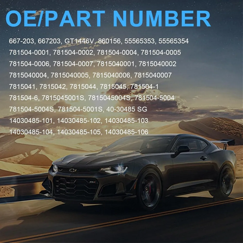 Turbo charger For Chevrolet Chevy Cruze Sonic Trax Buick Encore 1.4L 55565353