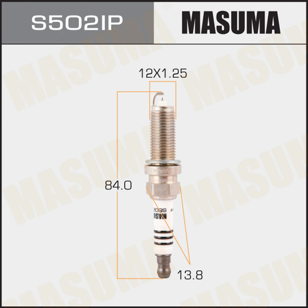 S502IP MASUMA Auto Engine Systems car Spark plug iridium platinum SC16HR11 ILKAR7B11 90919-01253 22401-CK81B for NISSAN