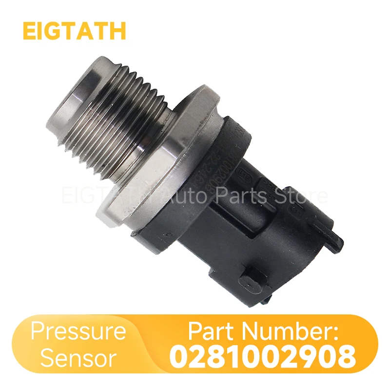 

0281002908 Fuel Rail Pressure Sensor for Alfa Romeo Lancia Lybra Renault Master Hyundai H-1 New 0281002568 701056064 028100-2568