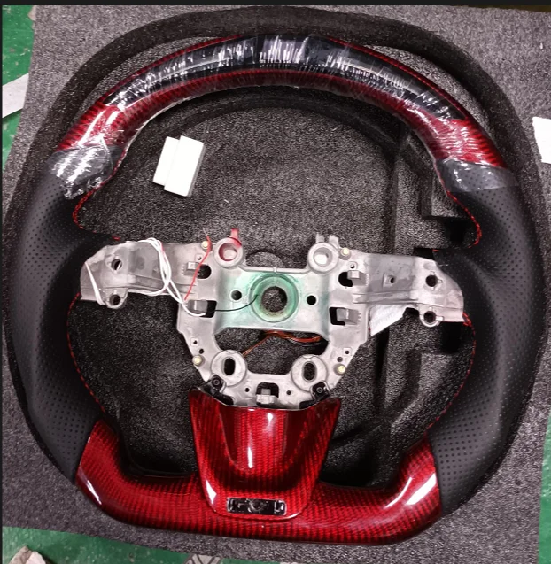 

Customer orders carbon fiber material strip product, heating strip, LED display, steering wheel