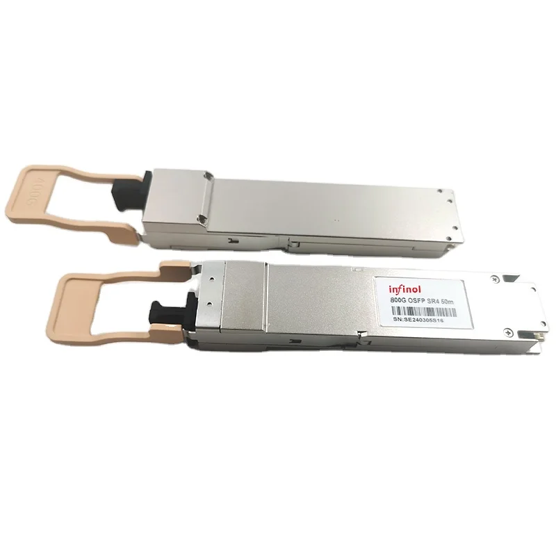 

High-Speed 800G OSFP SR8 Compatible Optical Transceiver Module 850nm 100m DOM 4-Channel MPO-12/APC for Fiber Optic Systems