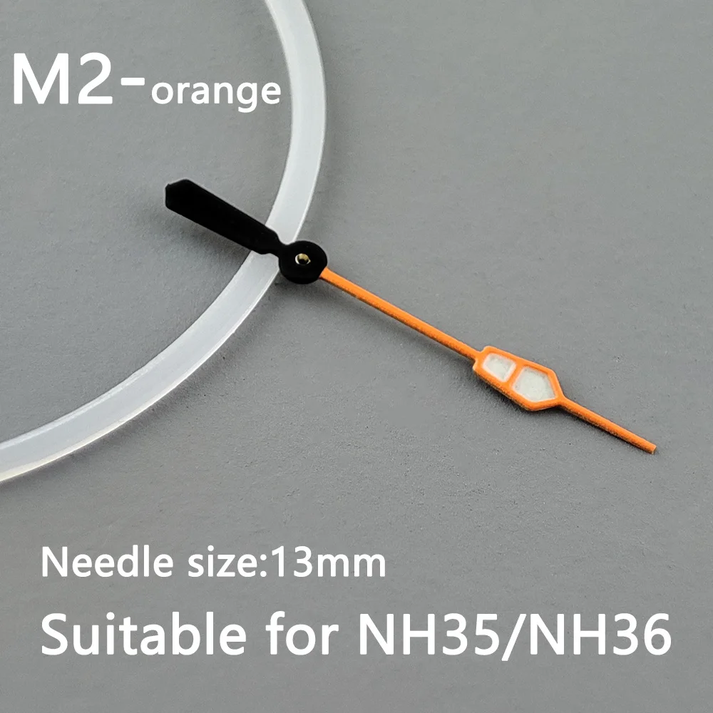  NH35 hands second hand multiple colors second hand Green lumens suitable for NH35 NH36 movement watch accessories watch hands
