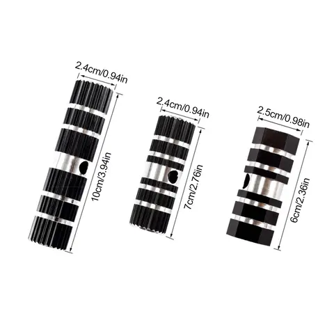 Halkfri aluminiumlegering BMX mountainbike cykelpedaler axel fotstöd pinnar cykel fram bak sockel pedal tillbehör 6 best sales BMX-gammaldags - №6