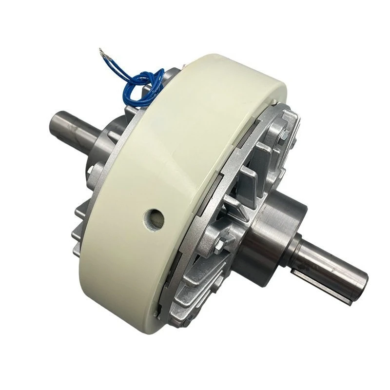 For LEYSEN Dual-axis Magnetic Particle Clutch PC-050 Magnetic Particle Tension Control Brake for Winding