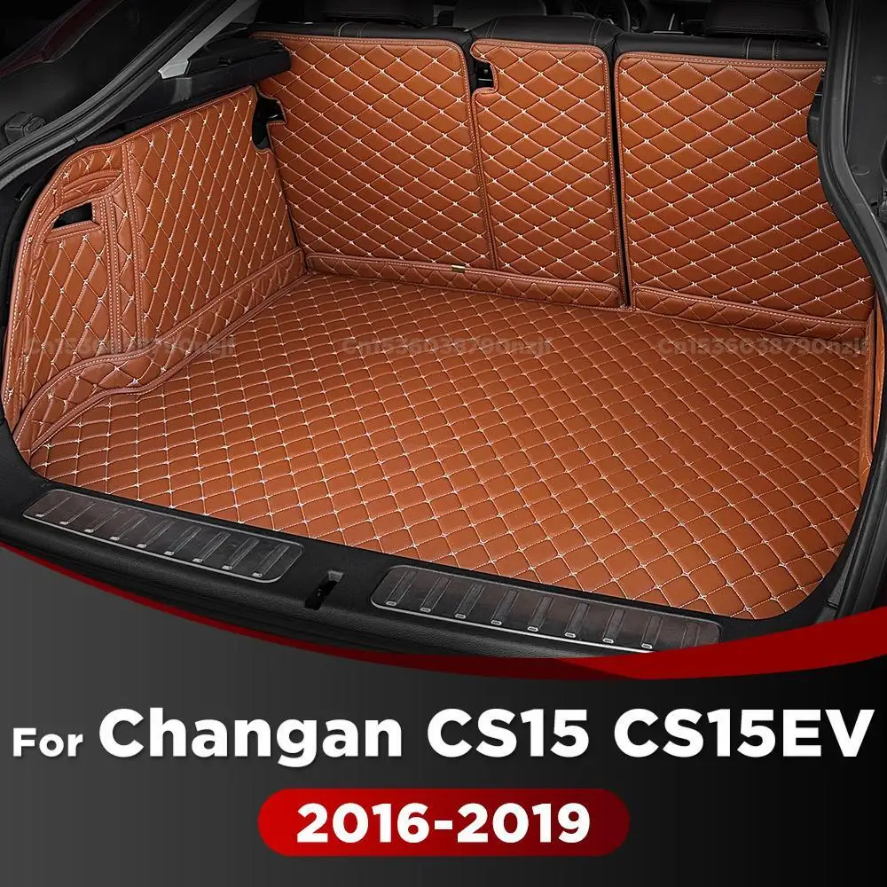

Для Changan CS15 2016-2019 CS15EV 2018 2019 авто полное покрытие коврик в багажник автомобильный защитный коврик грузовой вкладыш аксессуары для интерьера