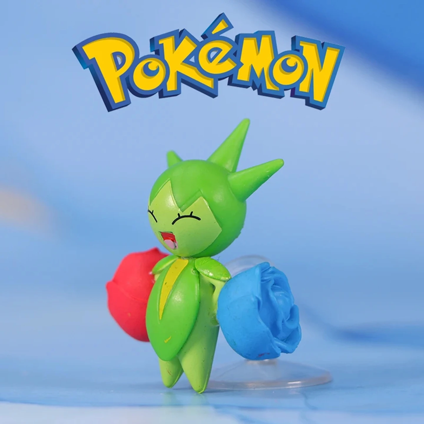 Authentic No Box US Version WCT Pokemon Roselia Figure, 4cm Toy Anime Collectible Model - view 3