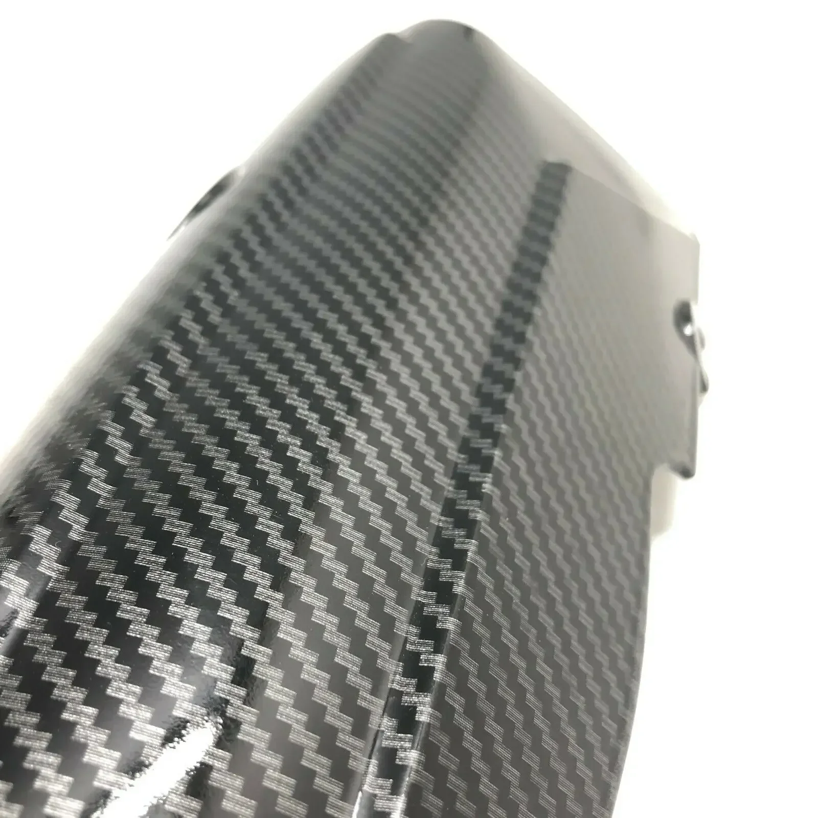 هيدرو انخفض ألياف الكربون إنهاء الذيل الخلفي العادم الجانب إنفيل منتصف لوحة هدية لياماها YZF-R1 R1 2009-2014 YZFR1