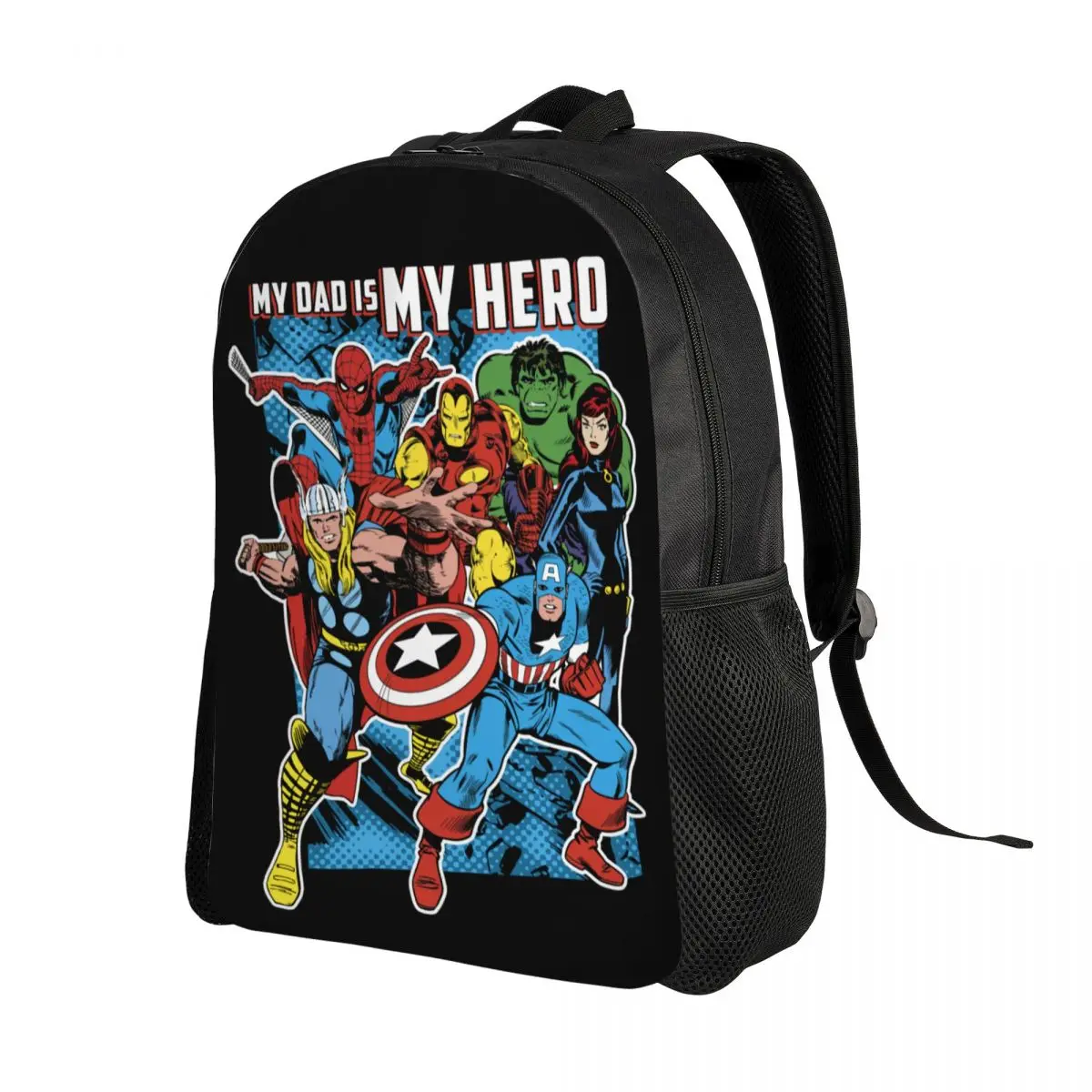 Custom Hulk Avengers Hero Dad zaino da viaggio donna uomo School Computer Bookbag College Student Daypack Bags