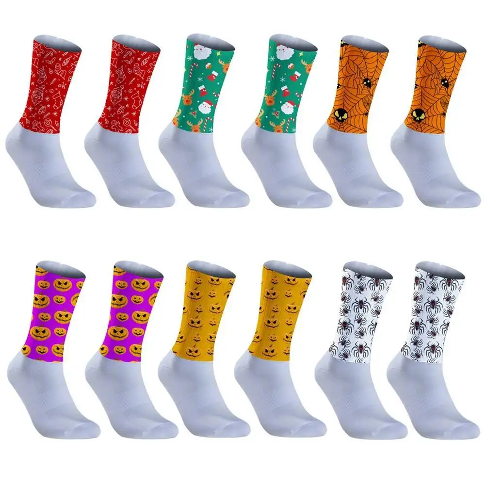 

2024, спортивные носки, велосипедные носки, мужские и женские велосипедные носки, баскетбольные носки, гоночные носки, носки на Рождество и Хэллоуин