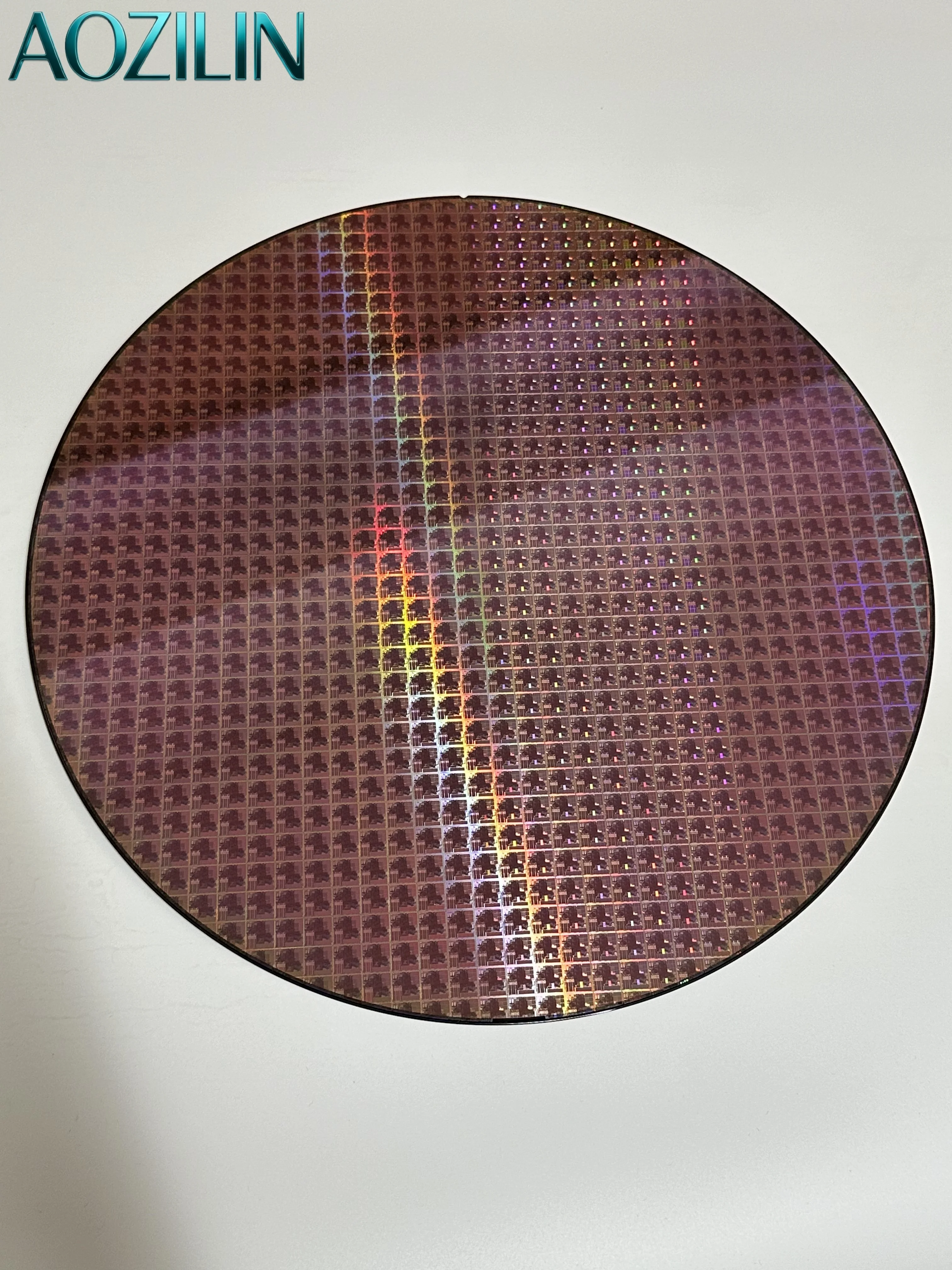 AOZILIN 8 12 Inch Semiconductor Wafer Silicon Wafer IC Lithography Wafer Circuit Chip Display Test Station