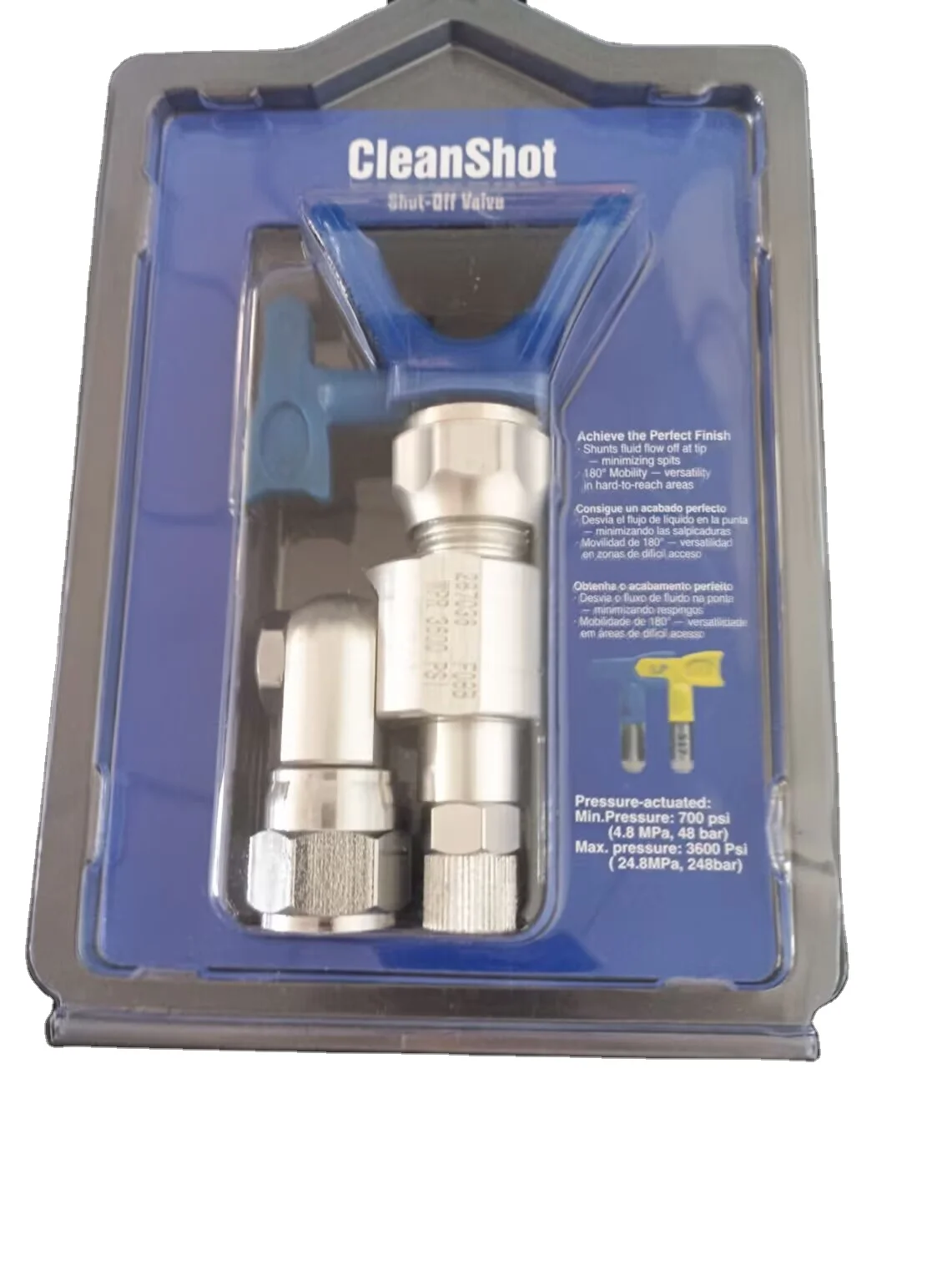 Universal Swivel Joint Stop Valve DIY Accessory for Paint Spray Guns Brushless Motor 2.0mm Nozzle 2500PSI 1-Year Warranty No Cup