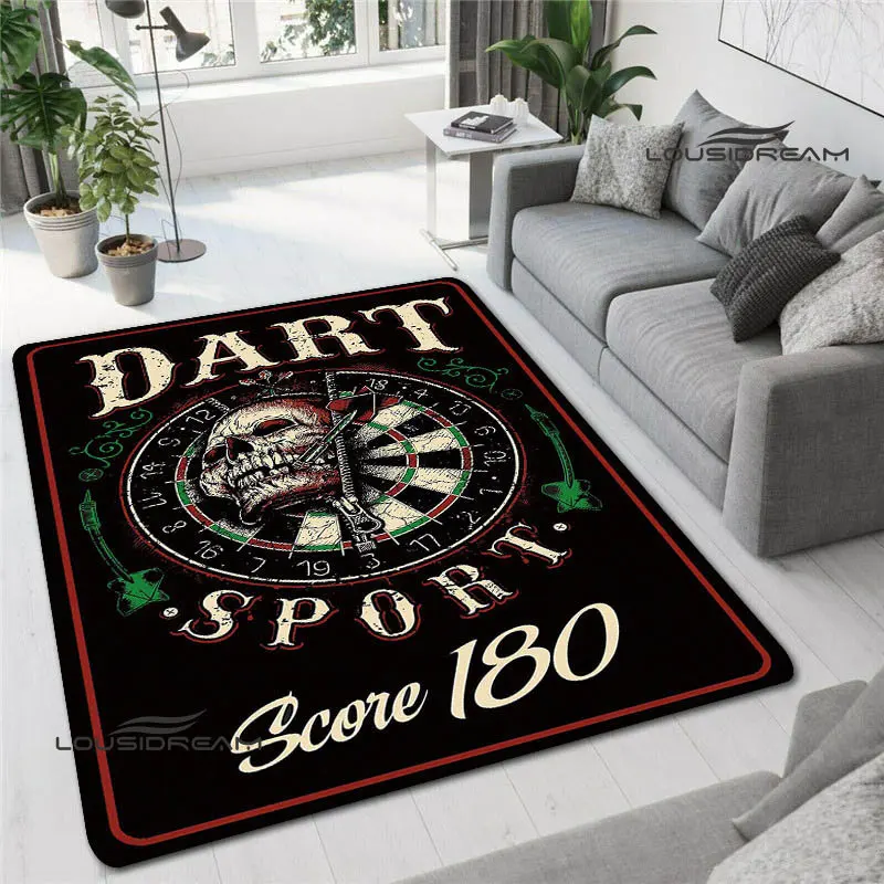 Sport carpet dart target printing carpet room decor cute rug area rug carpets for living room rugs for bedroom birthday gift