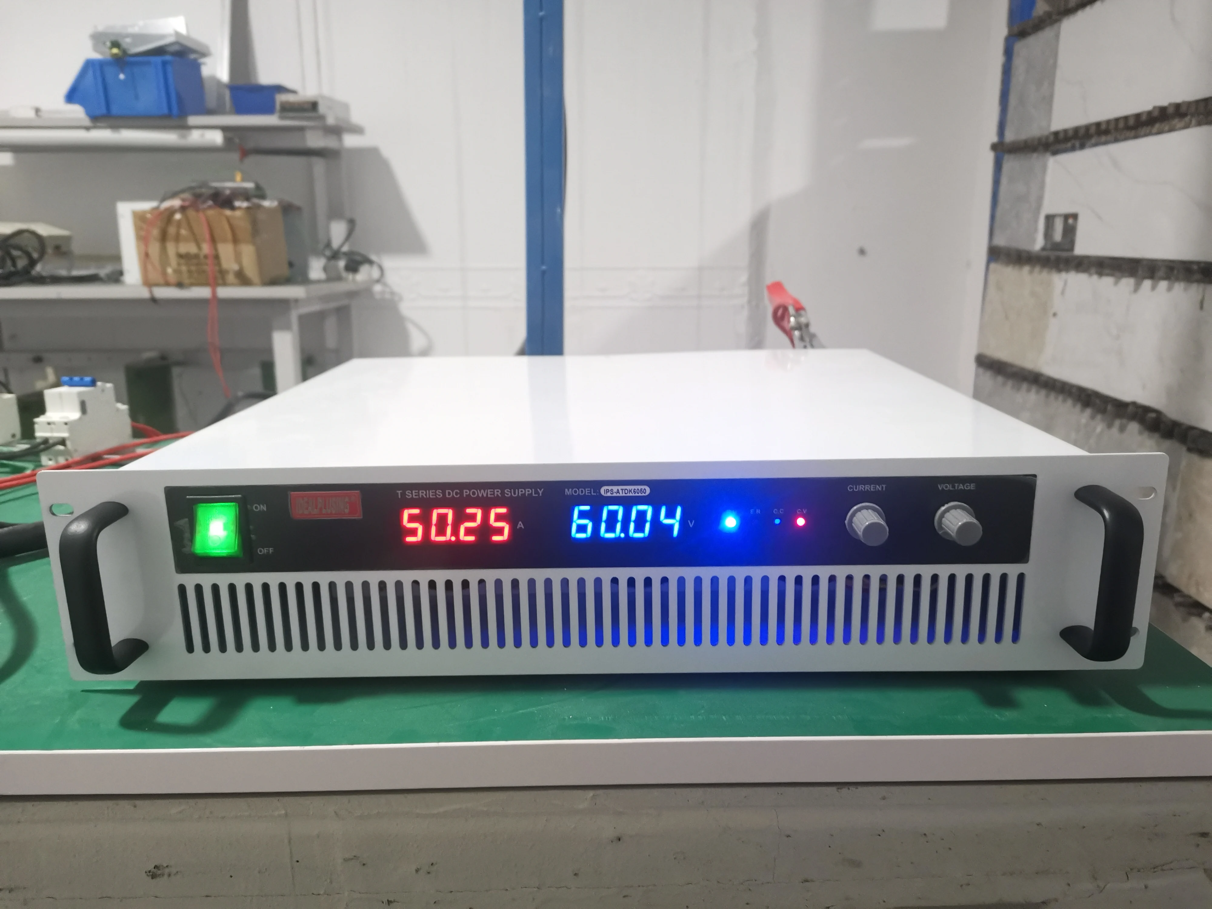 Programmable 3000w 19inch rackmount 220v 110v 380v ac to dc 30v 100a 50v 60a dc adjustable dc power supply