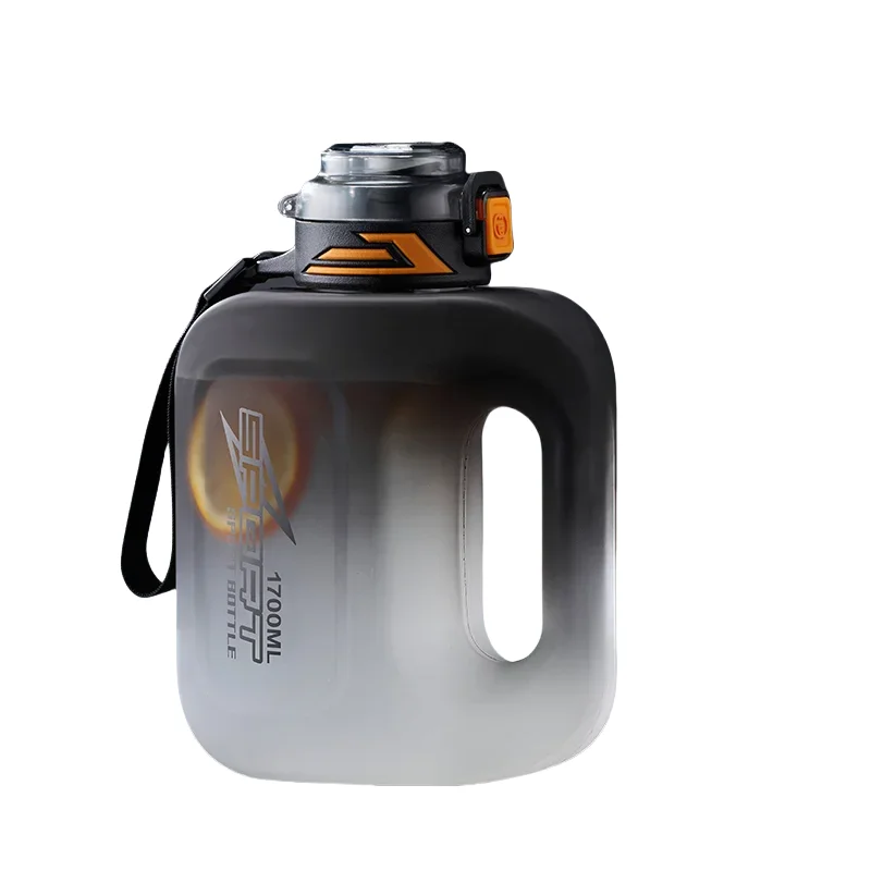 AliExpress 1.1L/1.7L Large Capacity Sports Water Bottle Leakproof Portable Plastic Drinking Bottles Fitness Camping Cycling Hiking Gym Jugs