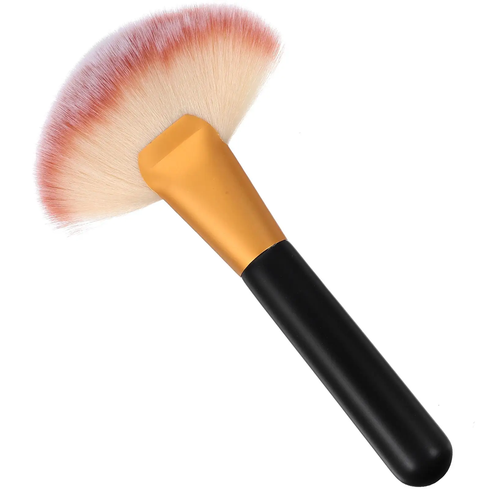 

Large Wood Handle Powder Foundation Makeup Blush Cosmetics Brushes Ideal for Liquid Base Cream Concealer Smooth