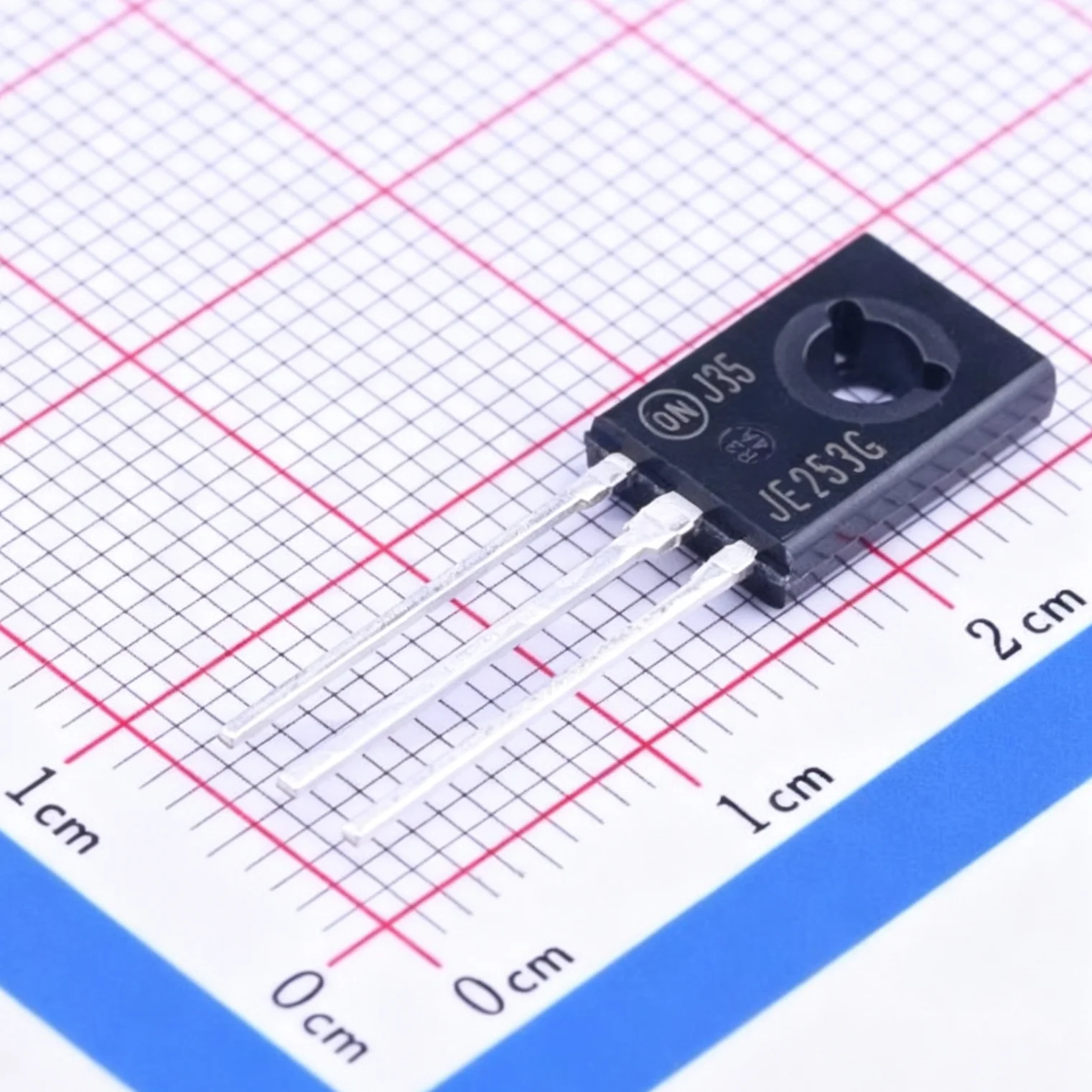 10PCS MJE253G Marking JE253G TO-126 TO-225 BJT PNP 100V 4A 15W New Original TRANS PNP 100V 4A TO-126 Transistors MJE253G