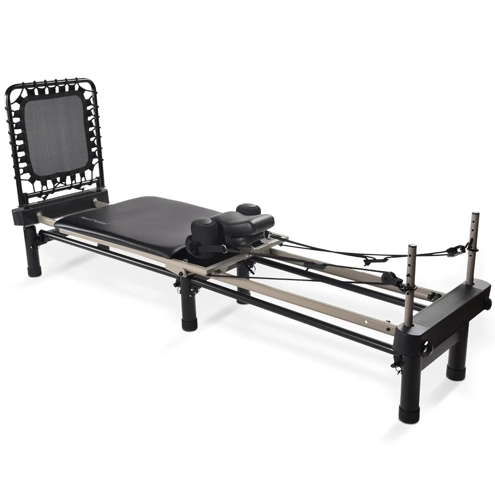 Foldable Compact Reformer Machine for Resistance, Strength & Fitness Training, Custom