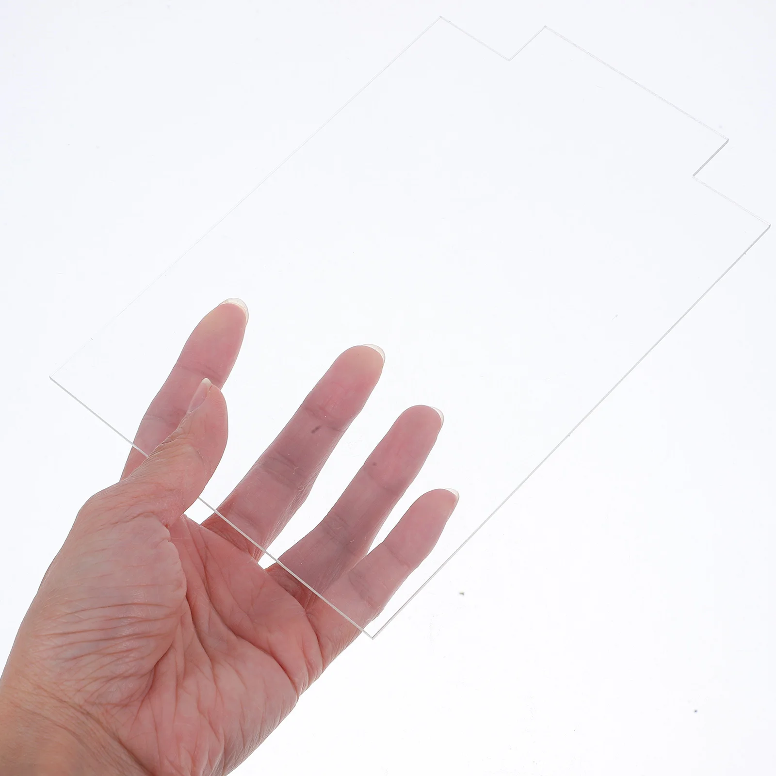 

4Pcs Acrylic LED Light Base Clear Panel High Transparency Long-Lasting Safe for Advertising Stores Bars Exhibitions LED Sign