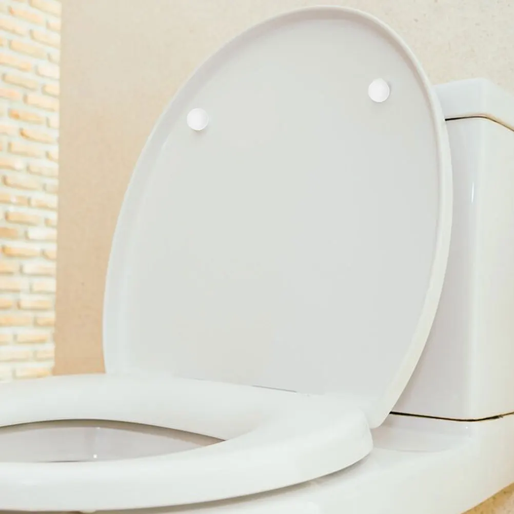 

20 pcs Toilet Seat Bumpers Pad Universal Fit Bathroom Toilet Lid Buffer Antislip Stabilizers Replacement Parts Accessory Mat