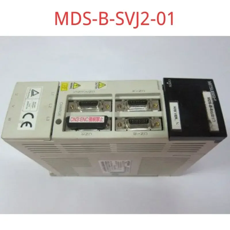 Used MDS-B-SVJ2-01 Servo Drive Function Tested OK MDS B SVJ2 01