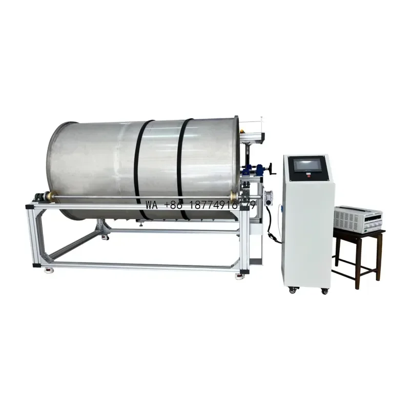 wmwmnu PV Module Testing Equipment Professional Solar Panel Bending and Torsion Tester Programmable Rotation Bending Testing
