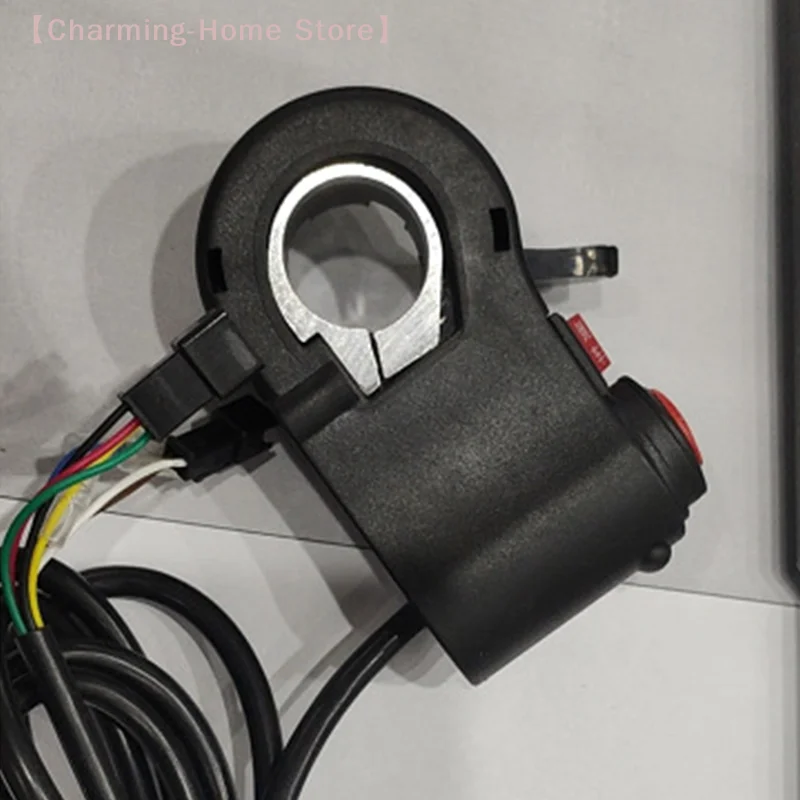 【M】1 Piece E-Bike Scooter Accessories Electric Bicycle No Display Thumb Switch + Reversing Electric Vehicle Adjustment Handle view 4