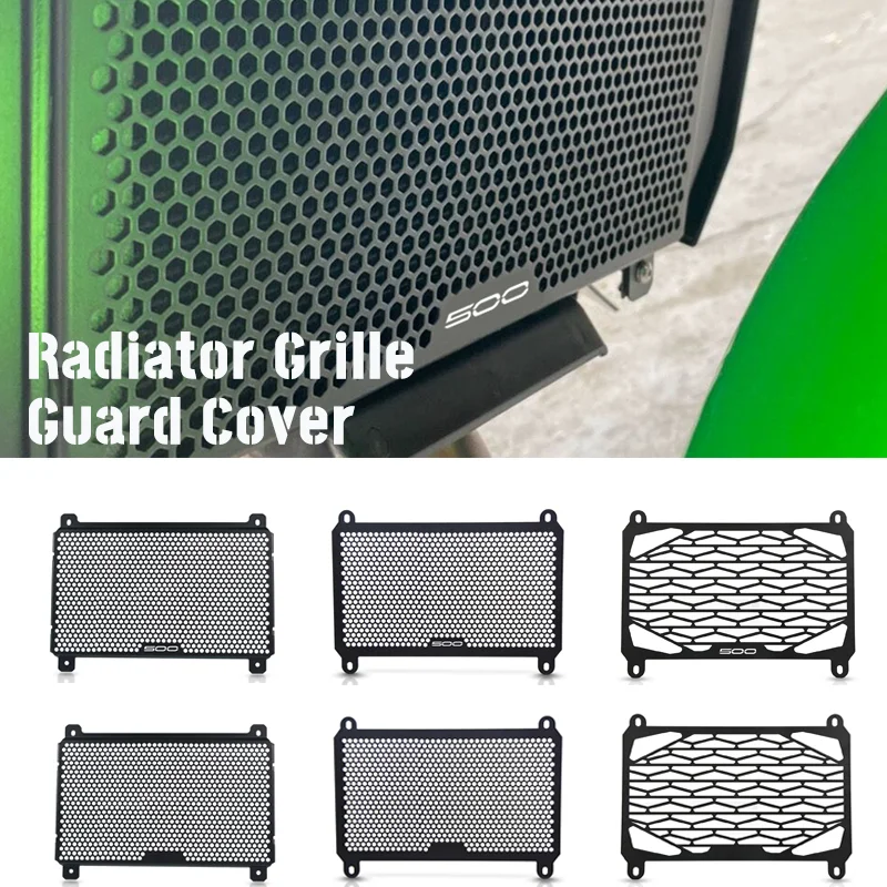 

Motorcycle Accessorie Radiator Guard Protector Grille Cover For Kawasaki Z500 Ninja 500 Z 500 Ninja500 SE ABS 2024 2025 Parts