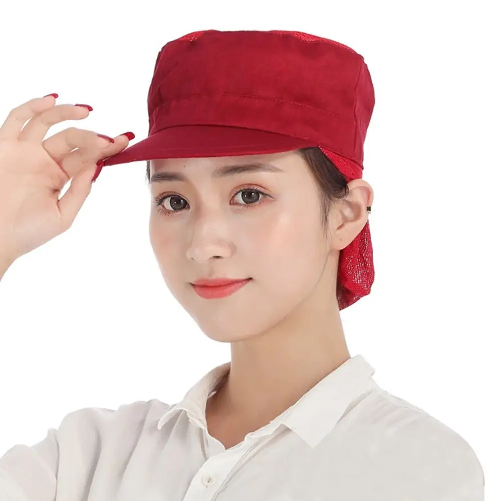 Hotel Cooking Hygienic Baking Dust-proof Chef Cap Cook Hat Work Hat Restaurants Accessories