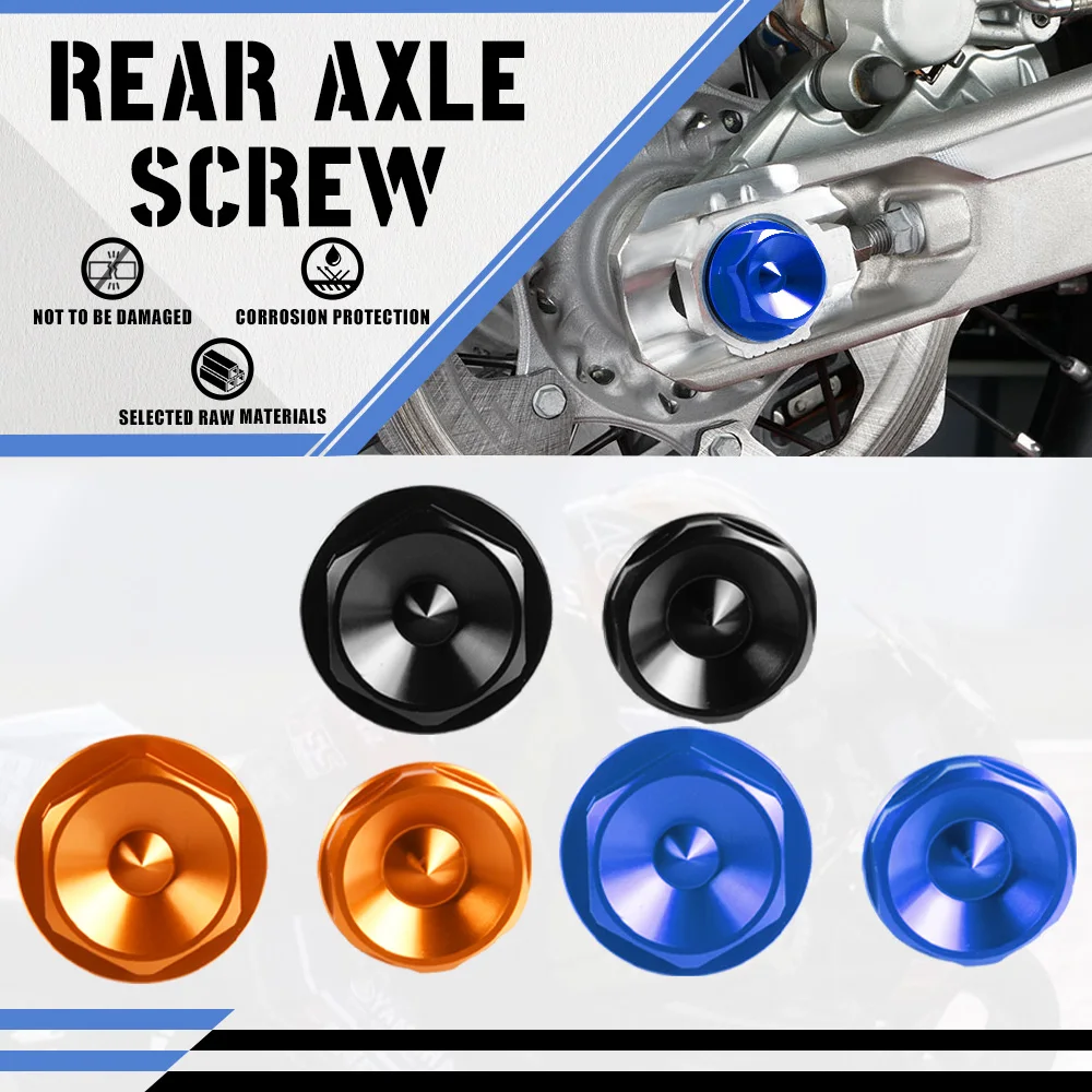 

CNC Aluminum Front Wheel Lock Axle Lock Nut For EXC EXCF XCW 125 200 250 300 350 400 450 500 Husqvarna TE FE 2016-2025 2026