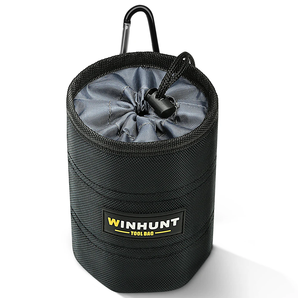 

WINHUNT, сумка для инструментов, сумка для инструментов с винтами и гвоздями, утолщенная для износостойкости, для промышленных инструментов, сумка для хранения