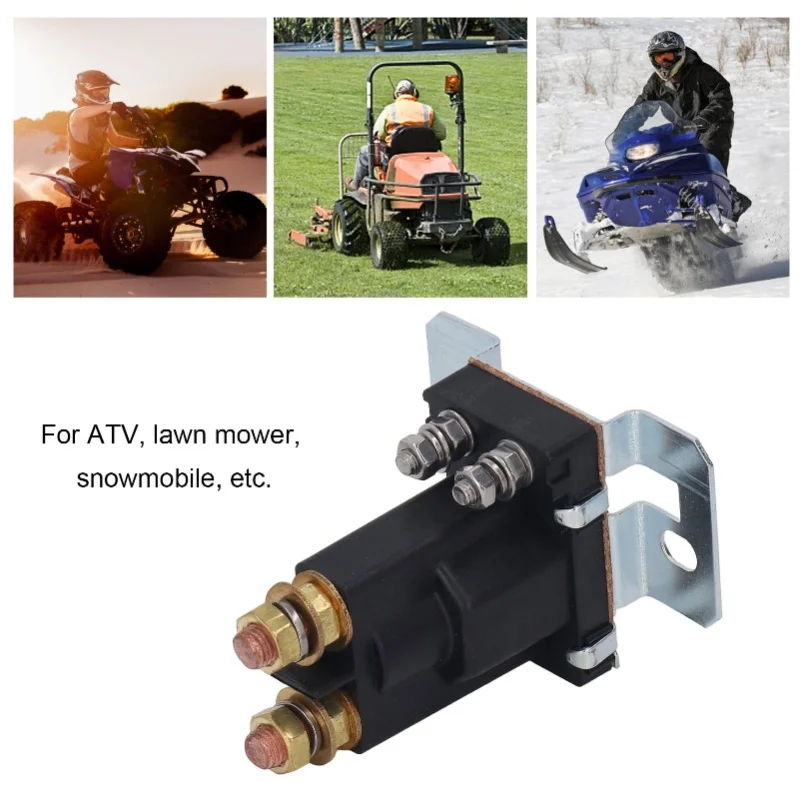 DC 24V 500A High Current Relay Double Battery Isolator Brass Coil Relay Auto Start Contactor Long Term