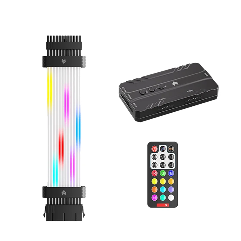 

24-контактный 5 В ARGB кабель питания материнской платы RGB удлинительный кабель RGB кабель питания для разъема материнской платы