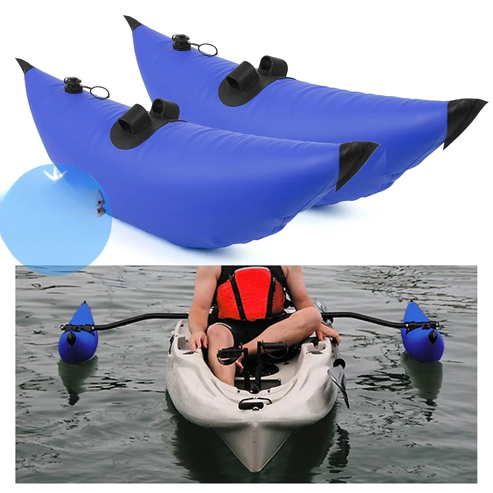 Kayak inflatable balance pontoon canoe water rafting boat balancer paddling fishing
