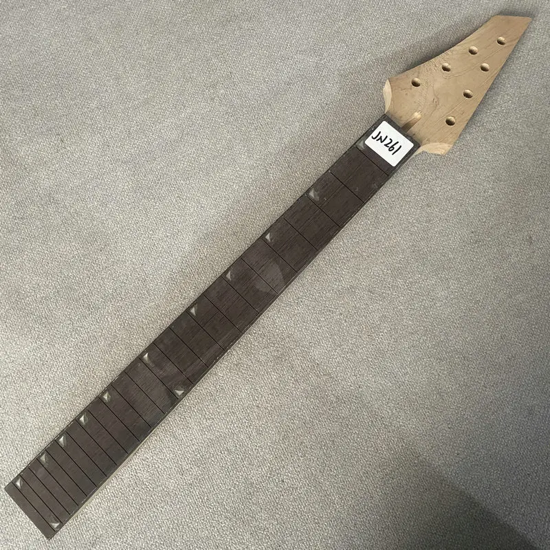 LN261 No Logo Jackson 7 Strings Electric Guitar Neck 24 Frets 672MM Scales Length Maple+Rosewood Right Hand No Frets&Paints