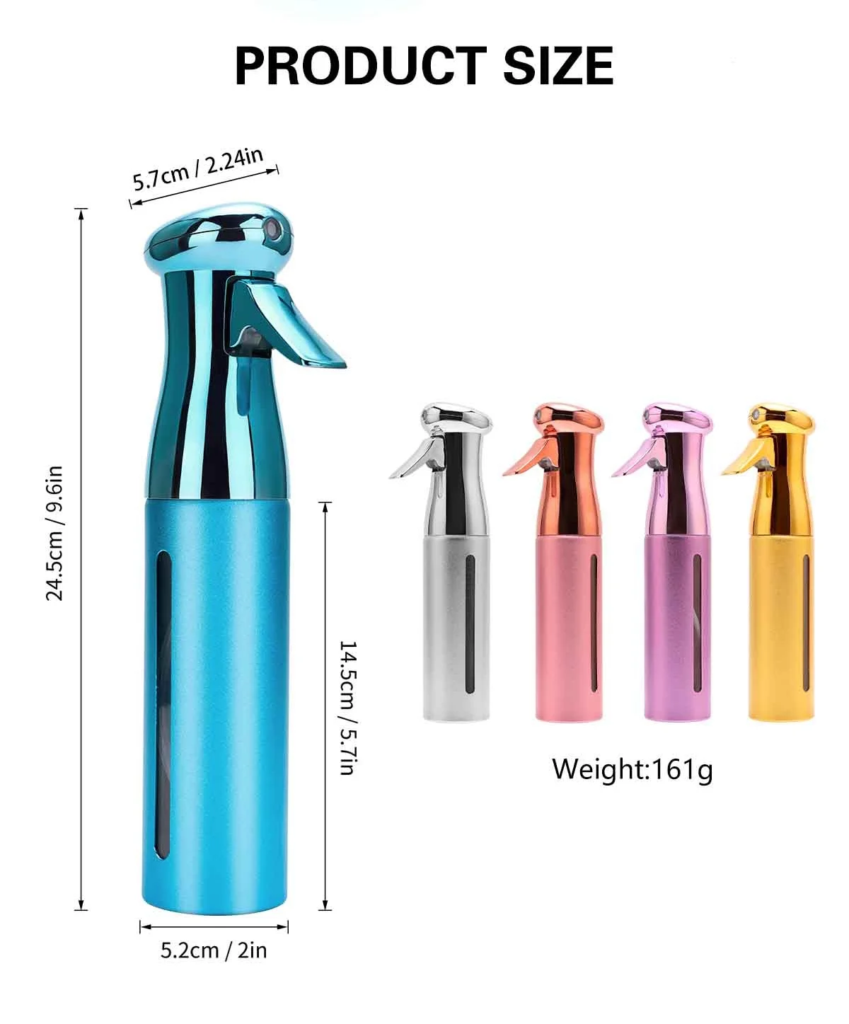 Beschichtung Spray Flasche Salon Haarschnitt Gießkanne Langlebige Spezialität Barber Nachfüllbare Flaschen Stylist Friseur Werkzeuge – Detail 9