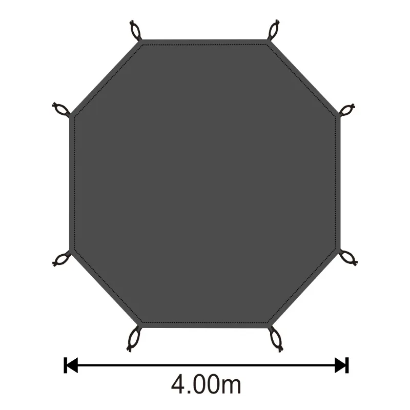 Hexagonal polygon moisture-proof floor mat for outdoor tents, camping floor mat, picnic mat customization
