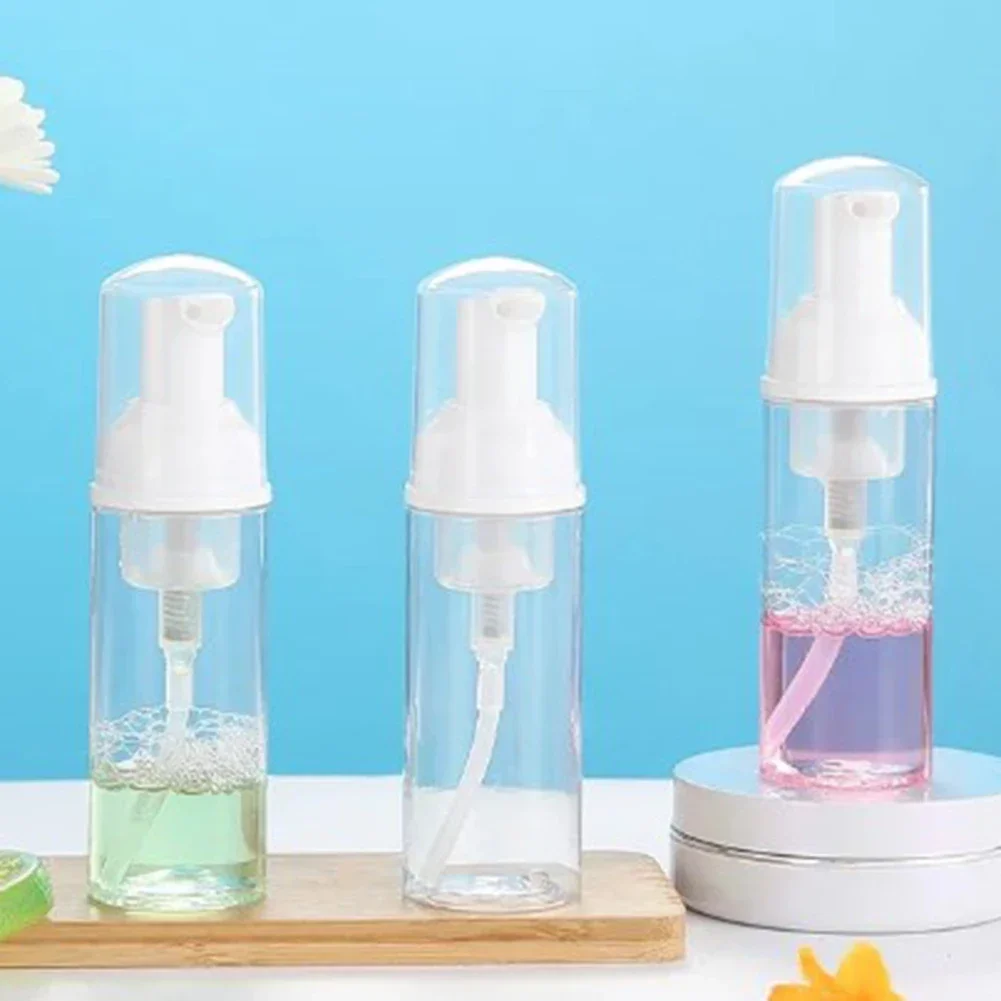 60ml Foam Pump Bottle Shampoo Cleanser Bottles Eyelash Foamer Pump Bottle For Soap Mousse Dispenser Skin Care Tools