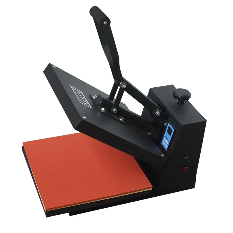 Heat transfer press 38 * 38 hot stamping machine T-shirt logo color picture DIY hot stamping high pressure transfer