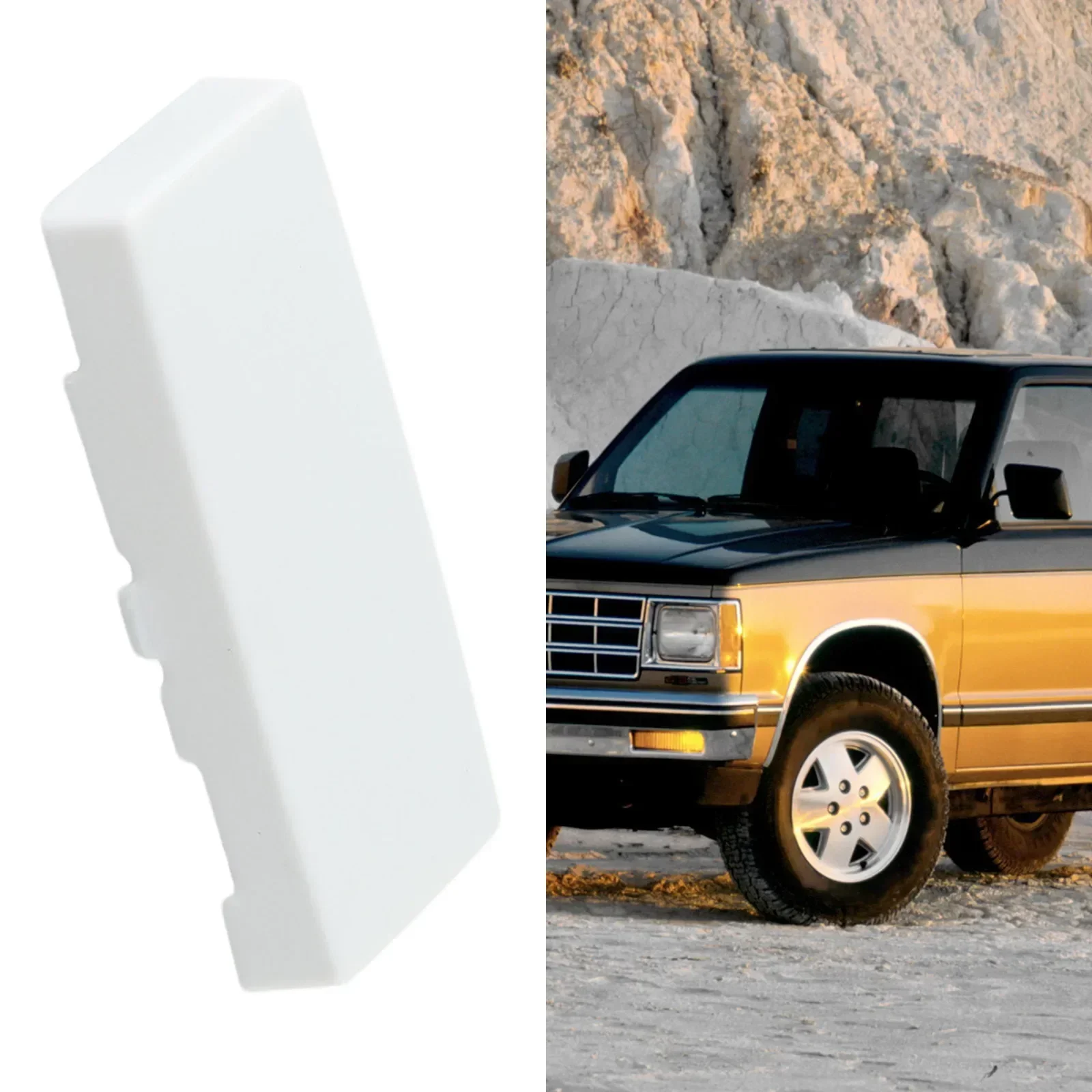 Interior Light Lens For Chevrolet 1982 03 S10 74323 Pickup Rectangular Dome Design Made Of Sturdy Plastics Durability Ensured
