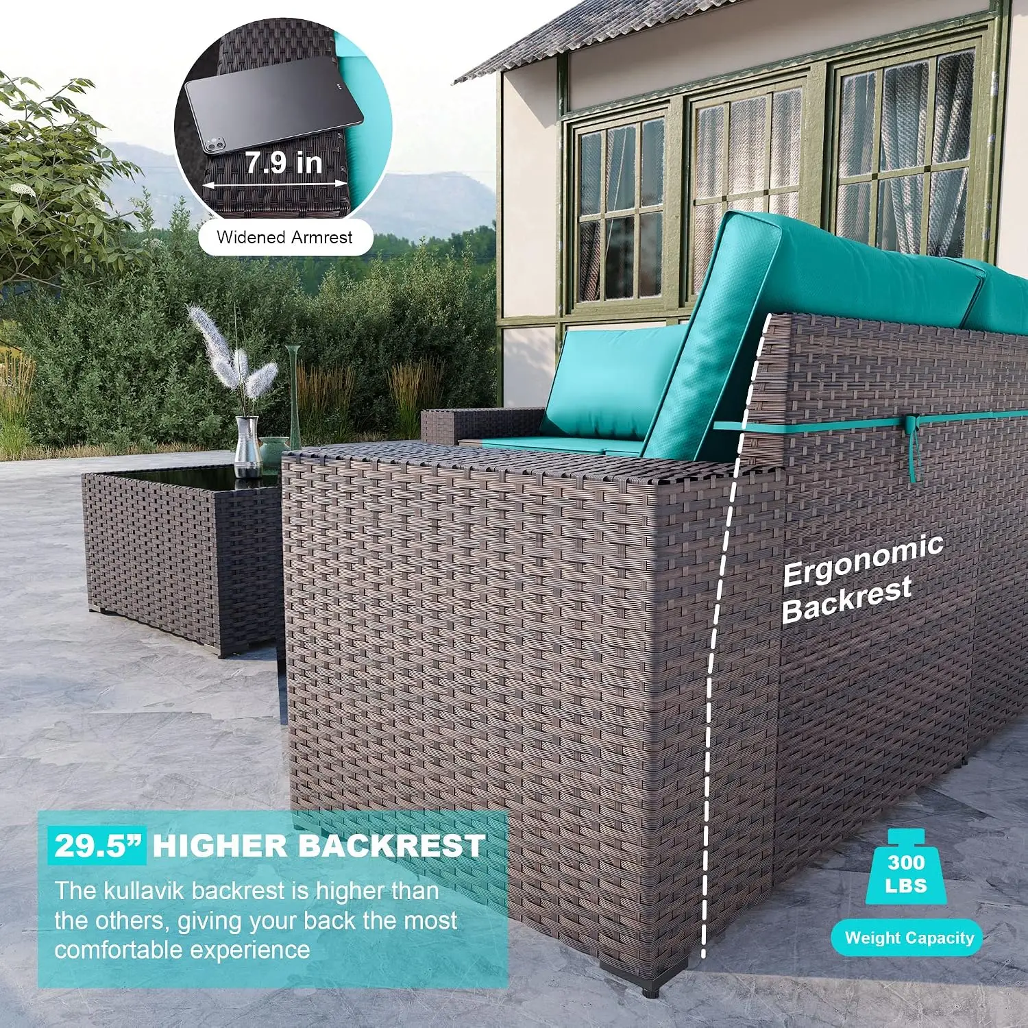 Thumbnail 3 - #10 Best Rattan Garden Sofa Sets to Buy In 2026