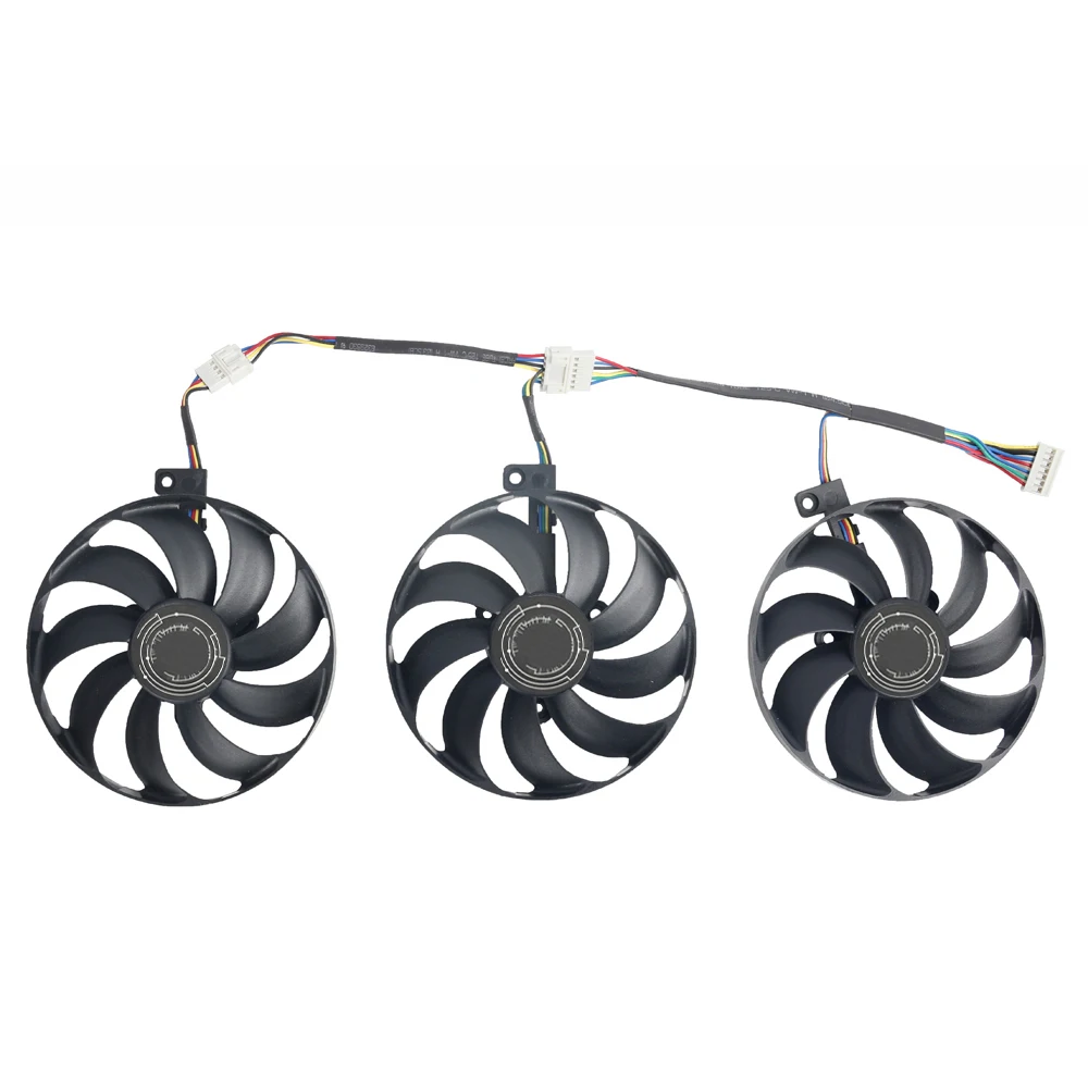 For ASUS ROG Strix RTX 2060 2060S 2080S 2070S RX 5600 5700 XT 5700 Video Card Fan 87MM T129215SU Graphics Card Replacement Fan