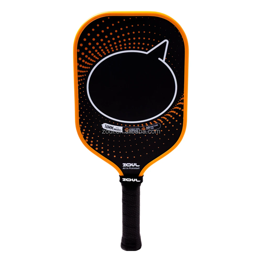 

2025 ZOUL Children's Pickleball Paddle 100% High Density PP Honeycomb Core Construction 16mm Portable Trendy For Entertainment