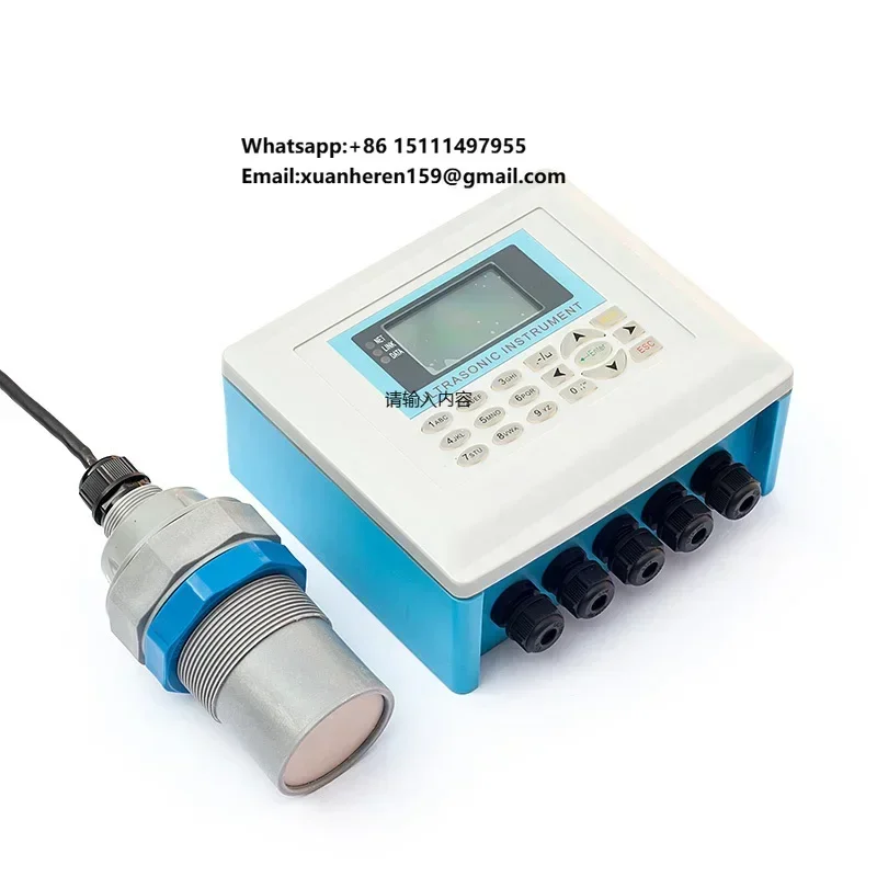 Split Type Integrated Double Channel Explosion Proof Anticorrosive Ultrasonic Fuel Liquid Level Meter Sensor