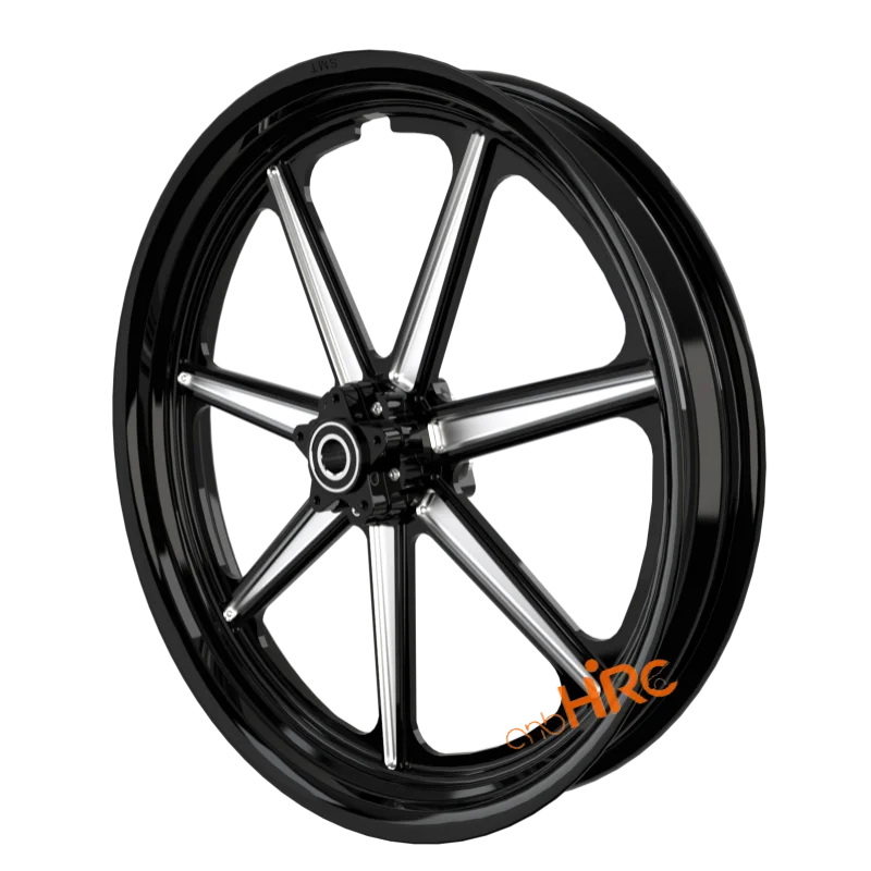 Tubeless Rim For Motorcycle 6 Spoke 15 16 18 19 20 21 23 Inch 18x3.5 Black Front Motorcycle Alloy Rim For Harley Softail Touring