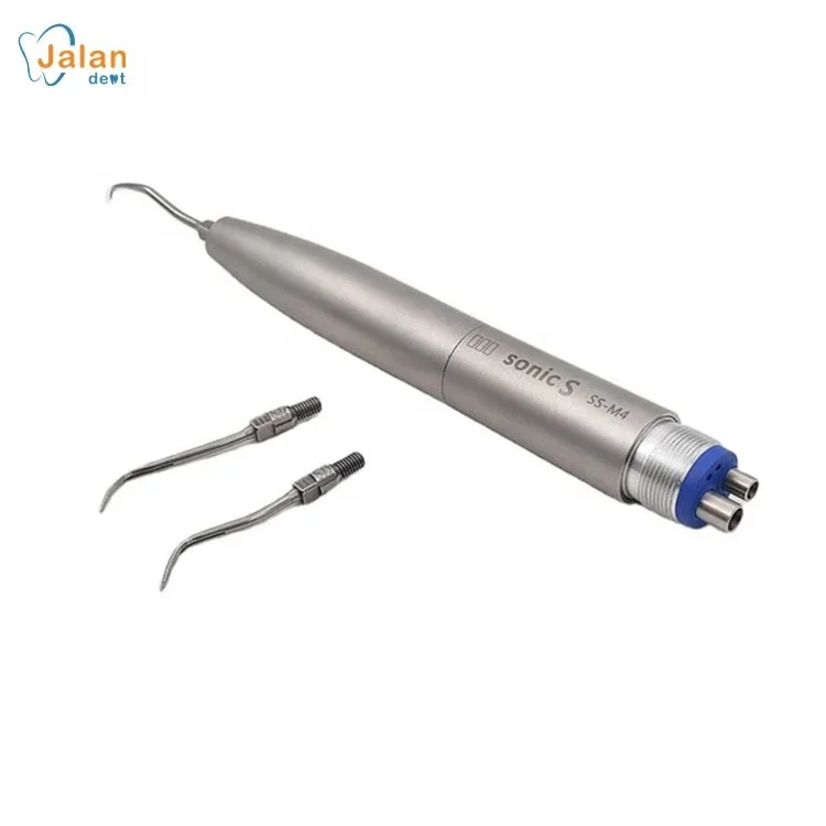 High Quality Sonic S Orthodontic Dental Air Scaler Handpiece With 3 Tips Dental Ultrasonic Surgical Instrument