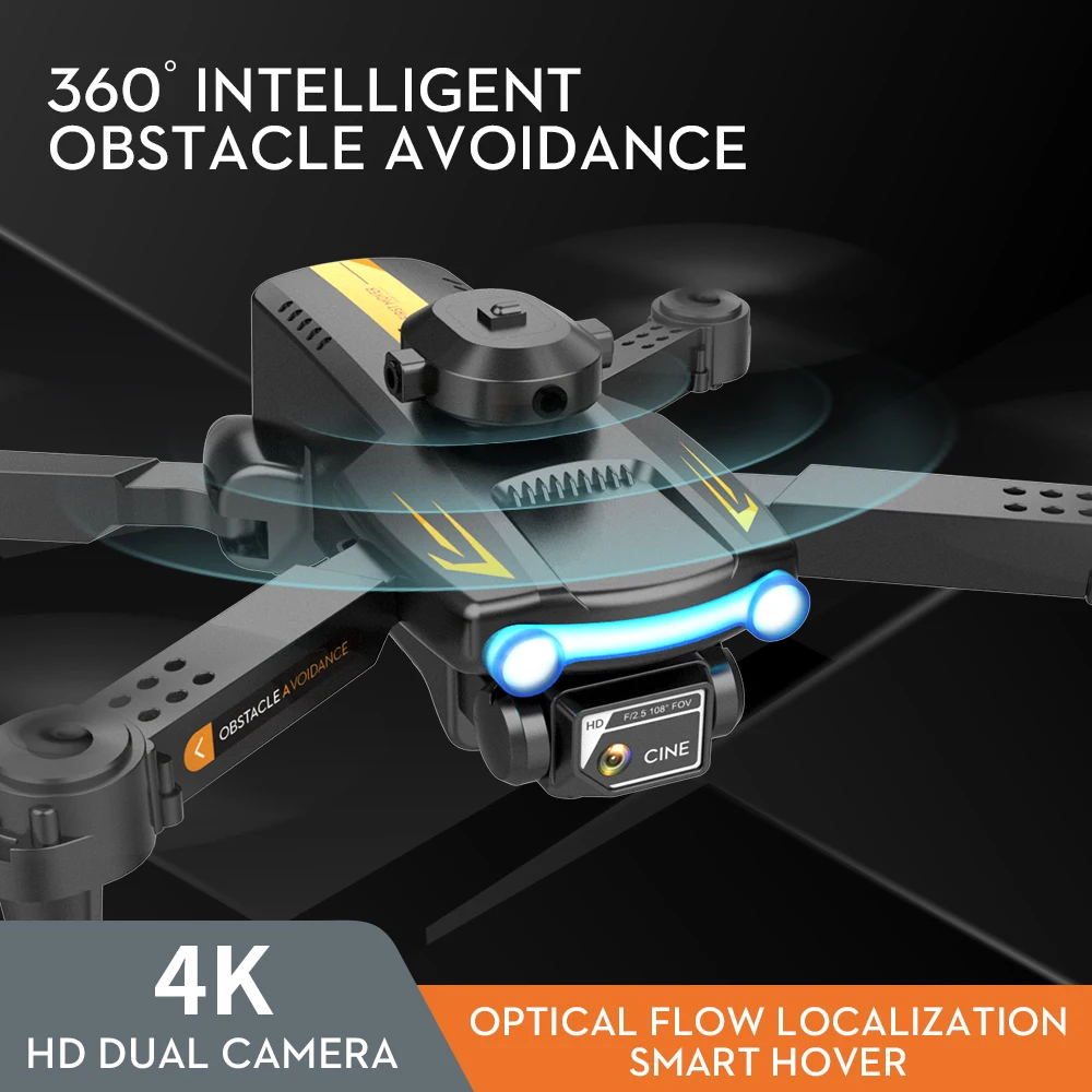 New Keep Pro XT2 Mini Drone 4K Dual Camera IFour Side Obstacle Avoidance Optical Flow Positioning Foldable Quadcopter Toys Gifts