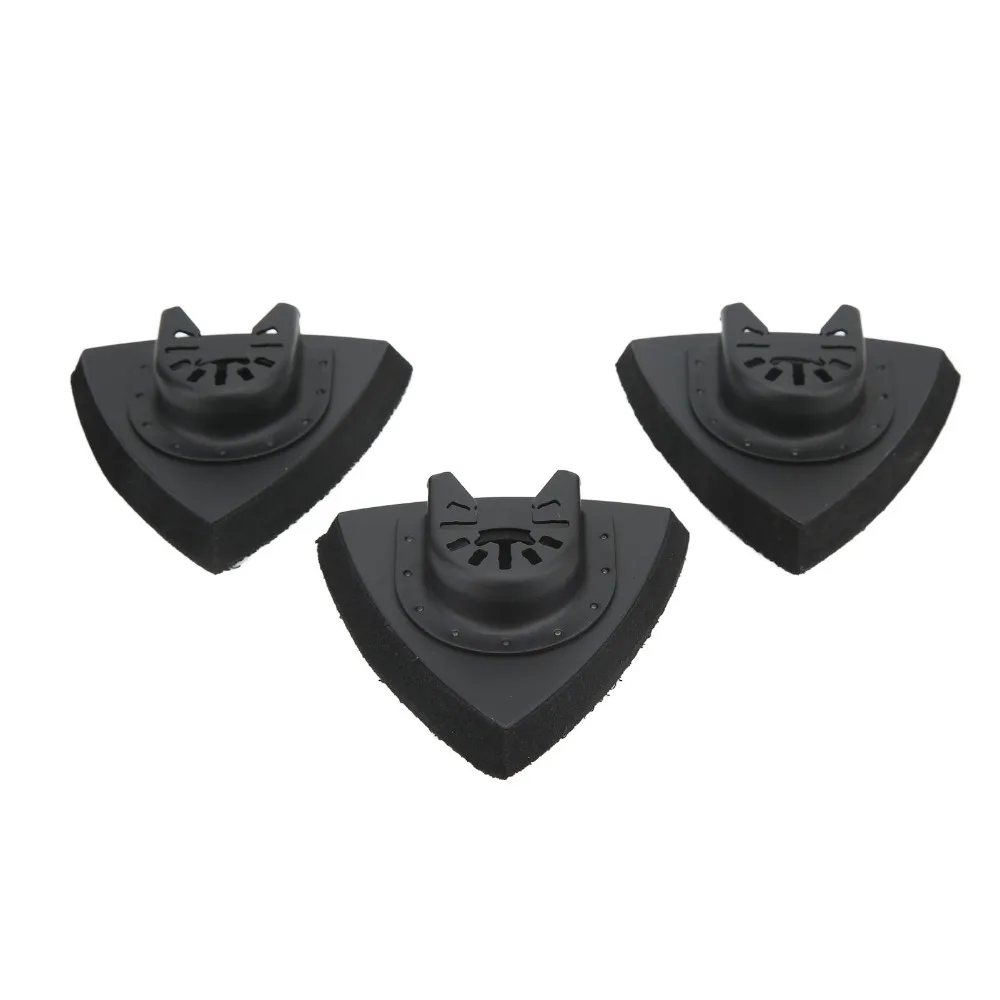 Triangle Shape Oscillating Multitool Sanding Pad Hook & Loop Quick-Release System Quick Release Sanding Pad